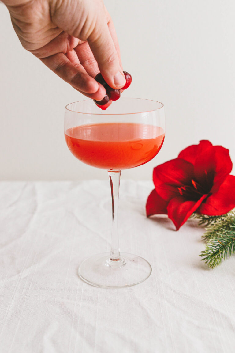 Holiday Cocktails with Tequila Tequila and Cranberry MAY EIGHTY FIVE