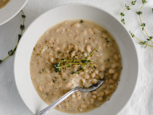 Easy Puréed Bean Soup