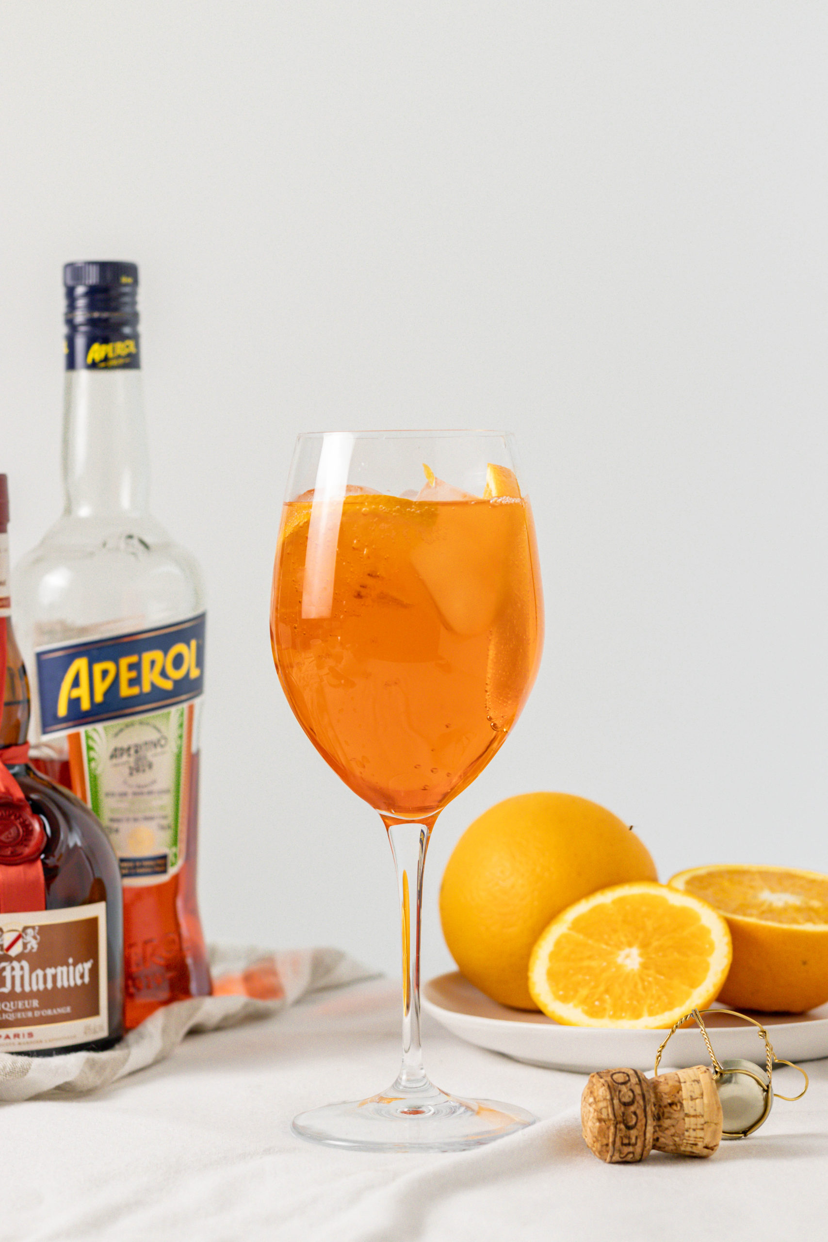The Best Fall Aperol Spritz Cocktail with Ginger Beer - MAY EIGHTY FIVE