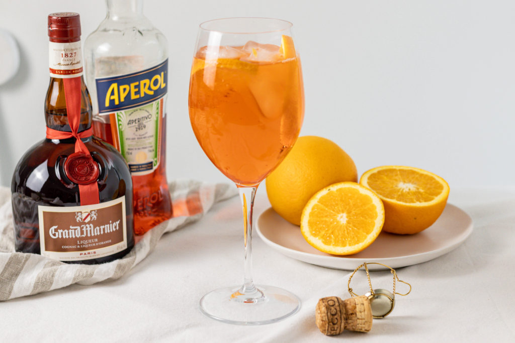 Grapefruit Aperol Spritz - The Boozy Ginger