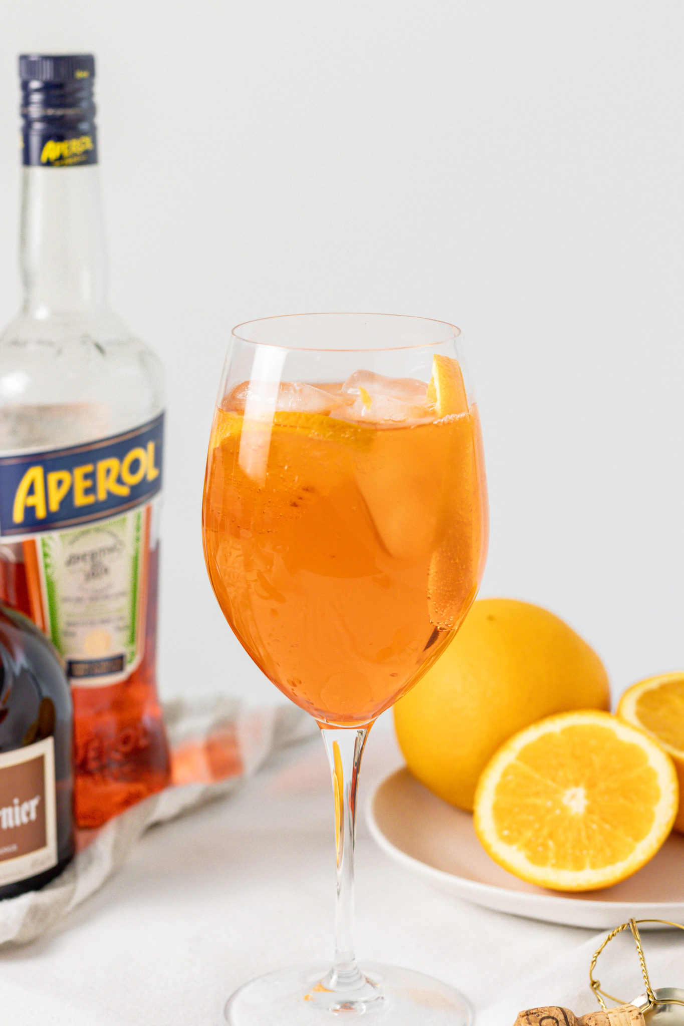The Best Fall Aperol Spritz Cocktail with Ginger Beer MAY EIGHTY FIVE