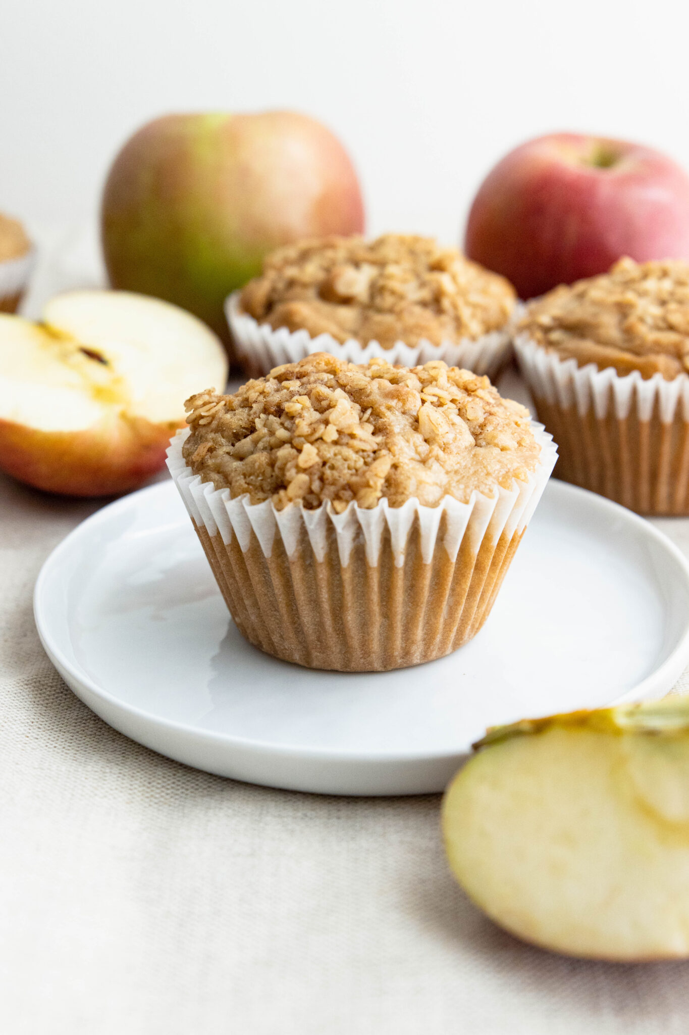 Easy and Healthy Apple Muffins Recipe with Cinnamon MAY EIGHTY FIVE