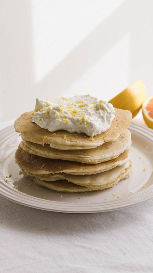 If your pancakes aren’t soft, citrusy, and infused with herbs...what the heck are you doing? Follow @may.eighty.five for more AND save this recipe and impress someone this weekend.Ingredients1 ½ cups all-purpose flour3 ½ tsp baking powder1 tbsp sugar½ tsp salt1 ¼ cups milk (or dairy-free alternative)3 tbsp melted butter or vegetable oil1 egg1 tsp vanilla extract¼ cup fresh grapefruit juice3 tbsp grapefruit zest1 tsp fresh thyme leaveslet me know if you want the full recipe below or comment "recipe" and I'll send you all the details! You can also DM me and I'll send it right to you! you can also search for "grapefruit pancakes" on MayEightyFive.com#recipeshare #pancakes #reels #feelgoodfood #easyrecipe #pancake #healthybreakfast